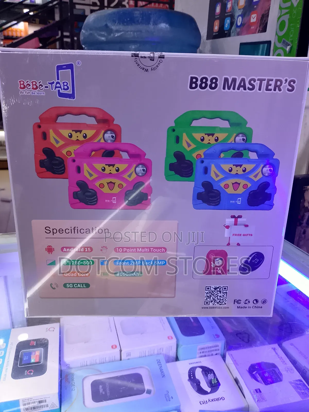 New Bebe B88 Master 256 GB Red