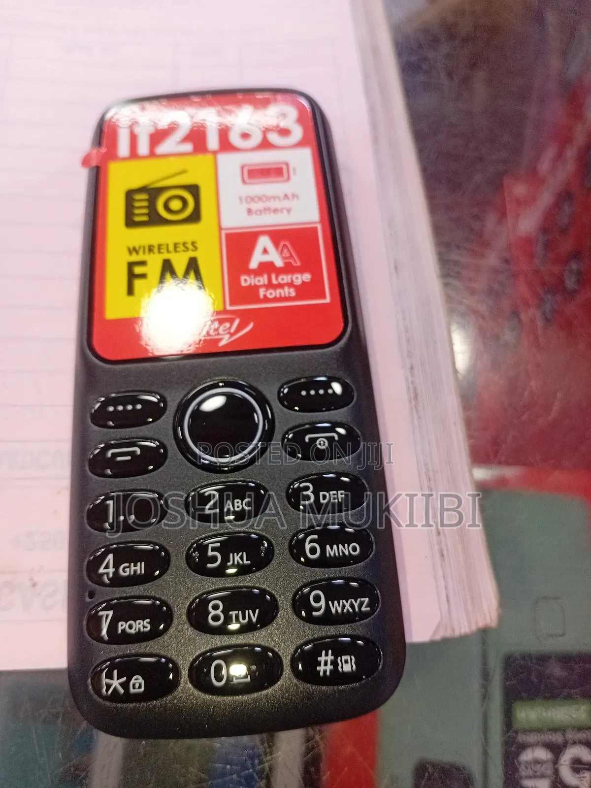 New Itel IT2163 Black