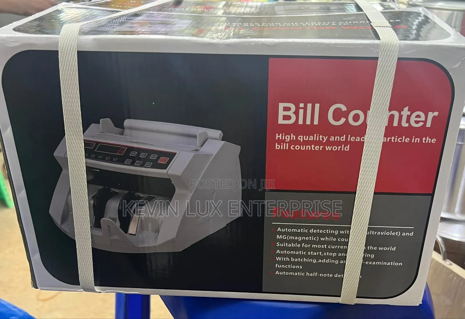 Bill Counter Machine With Uv