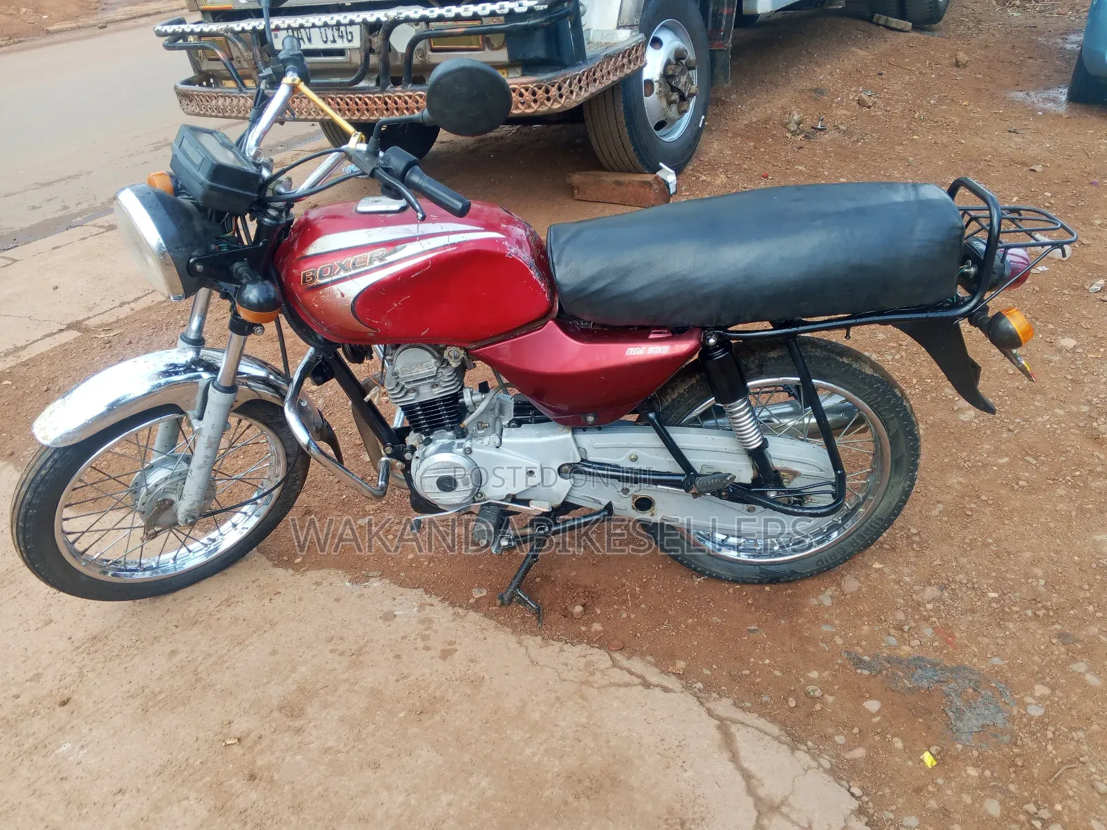 Bajaj Boxer 100 2018 Red