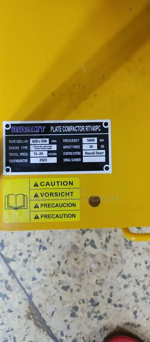 Gasoline/Petrol Plate Compators/Royalty