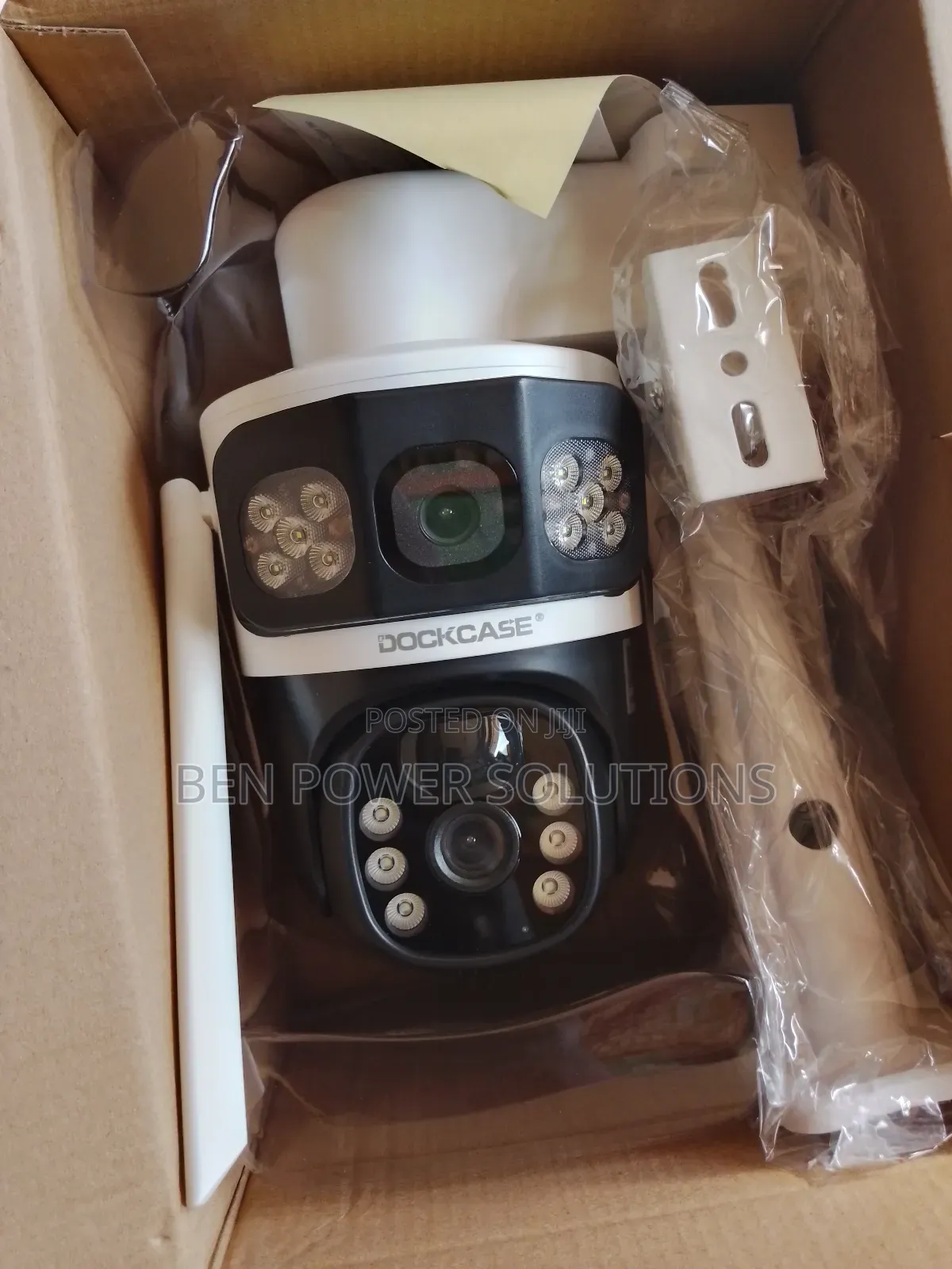 Dual Lens Outdoor Security Camera