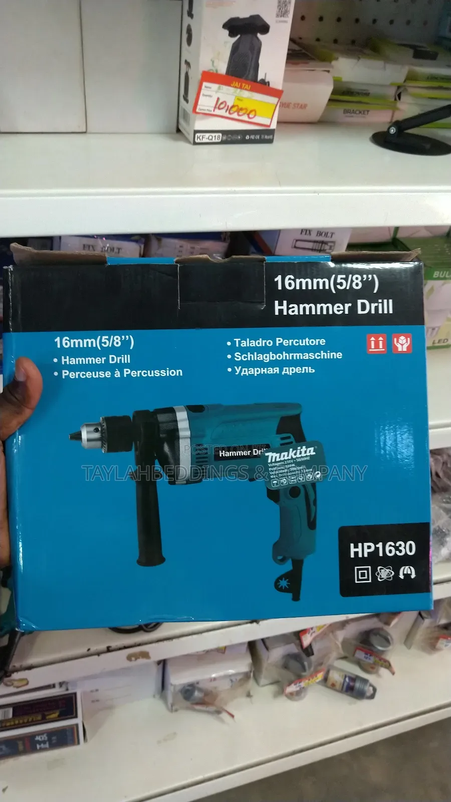 Makita Heavy Duty Electric 1630hp Impact Hammer Drill