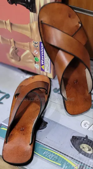 Brown Leather Sandals