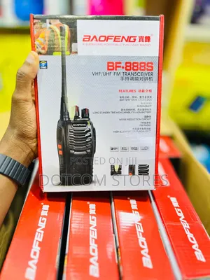 Baofeng Bf-888s Portable Two-Way Radio (Walkie-Talkie).
