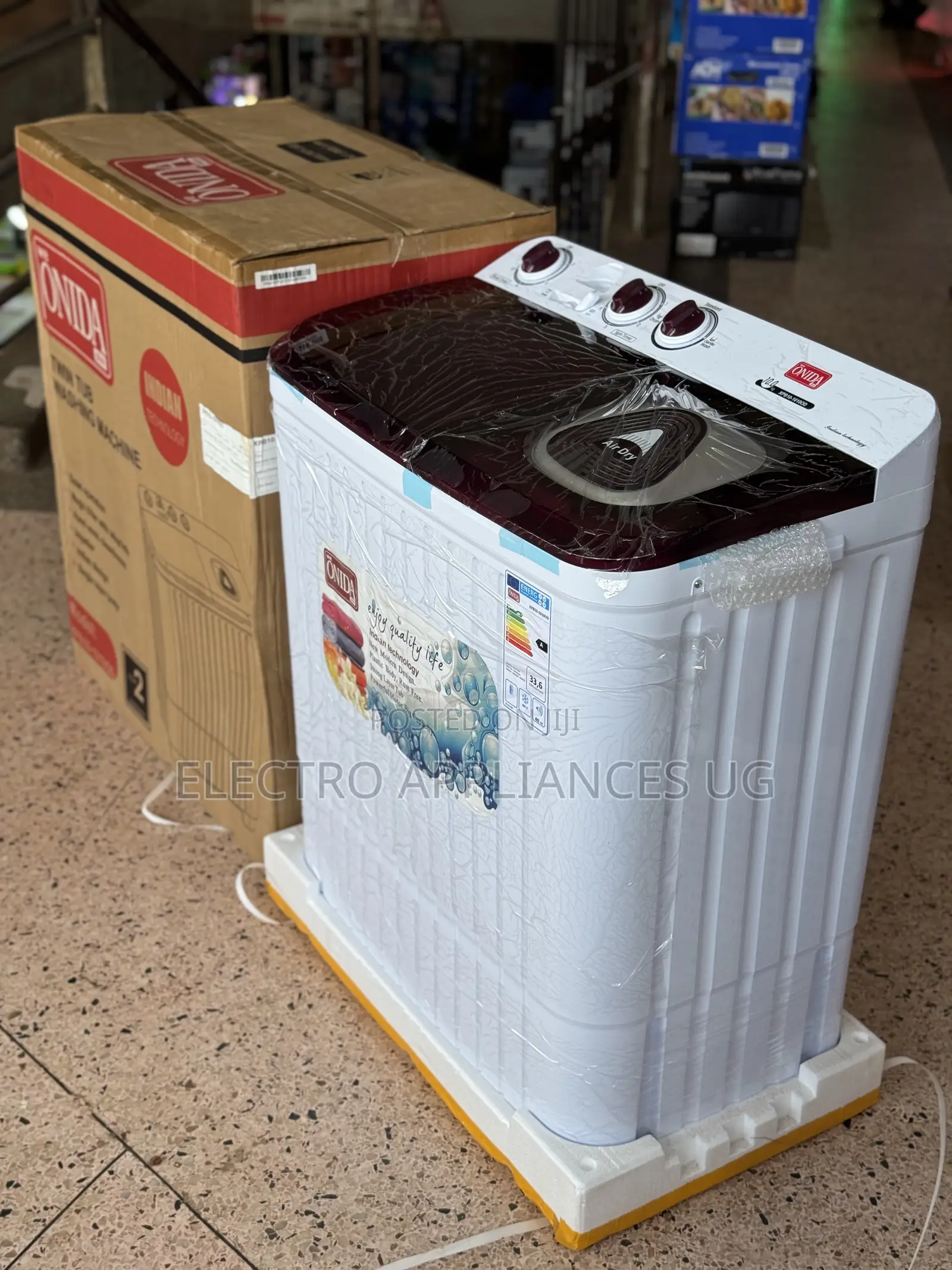 Onida 10kg Twintub Washing Machine.