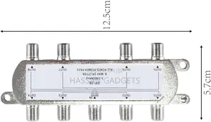 8way F Connector Splitter