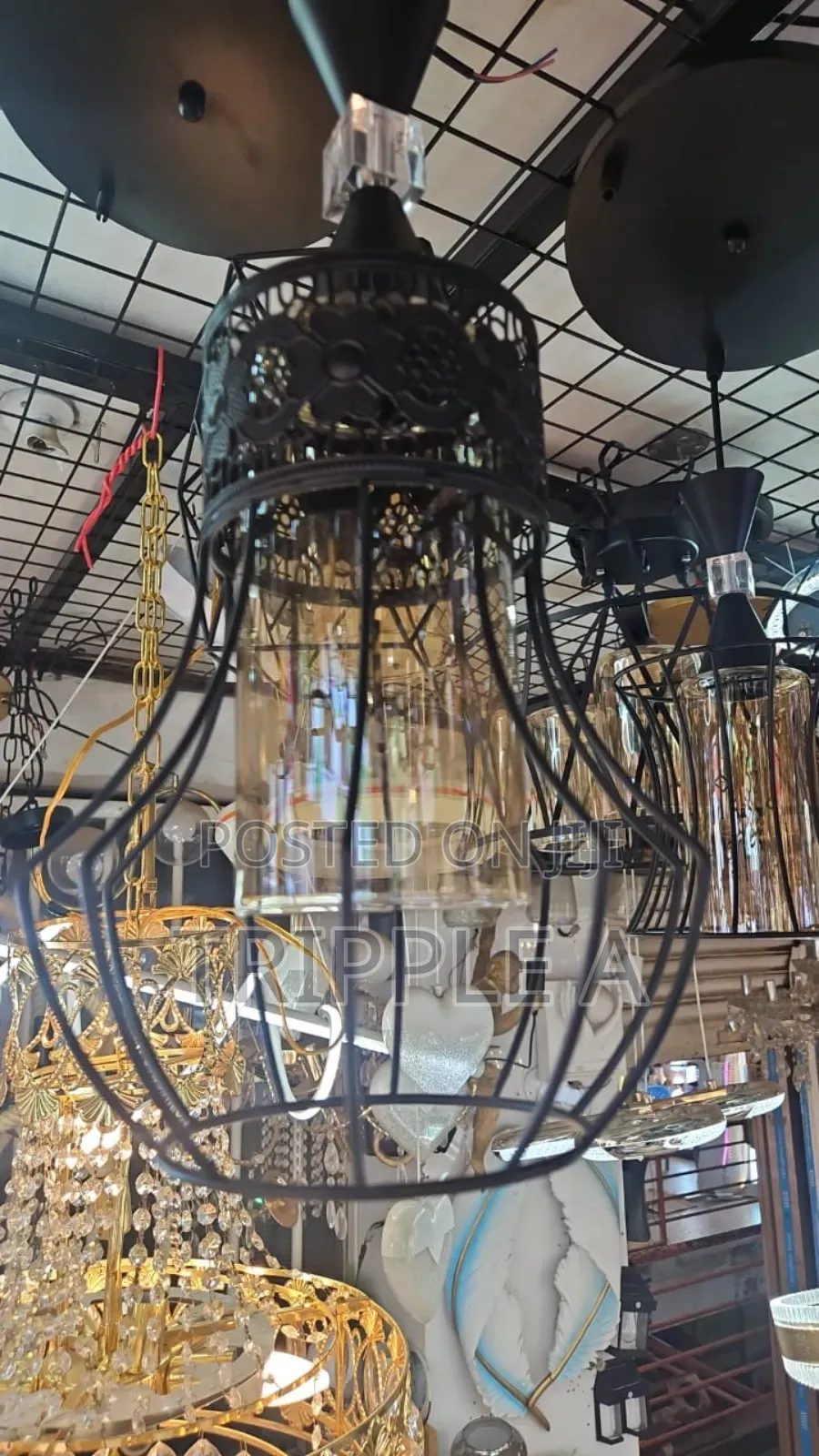 Fancy Dropping Pendant Ceiling Light