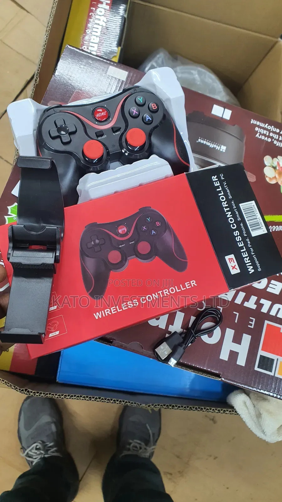 X3 Wireless Game Pad for Mobile Phone Laptop