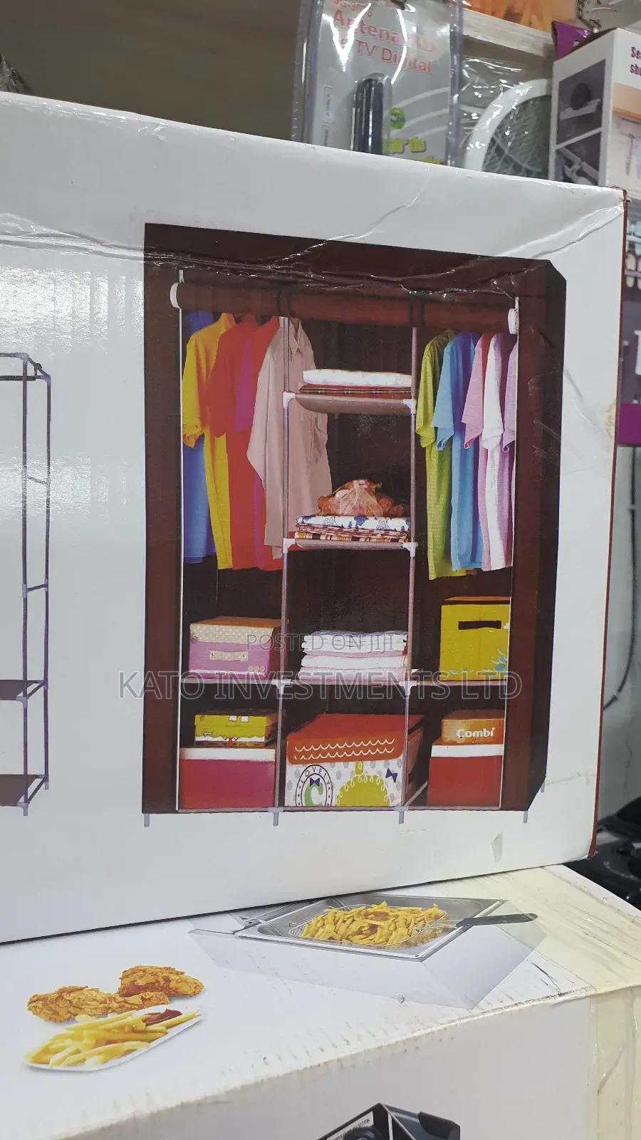 3 Column Wardrobe ,Storage Closet