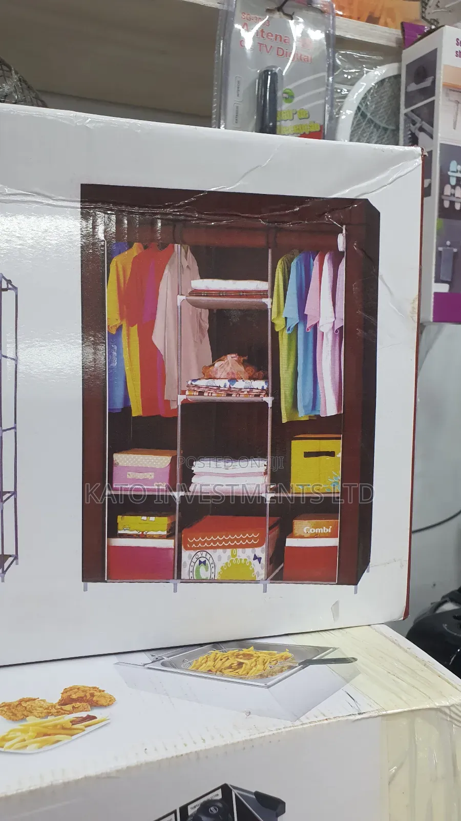 3 Column Wardrobe ,Storage Closet