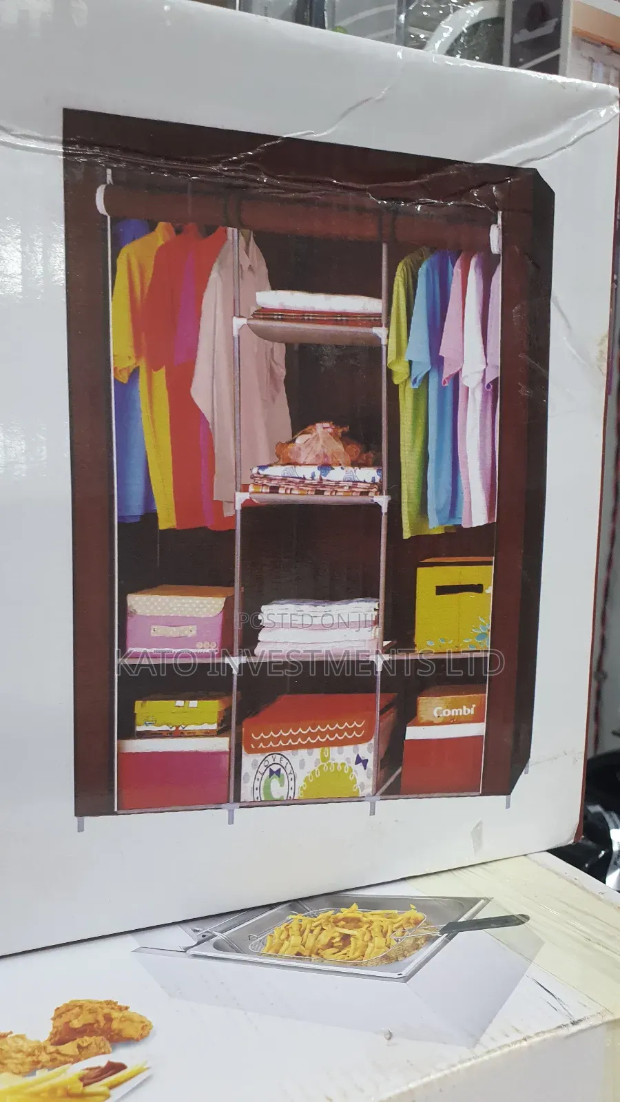 3 Column Wardrobe ,Storage Closet