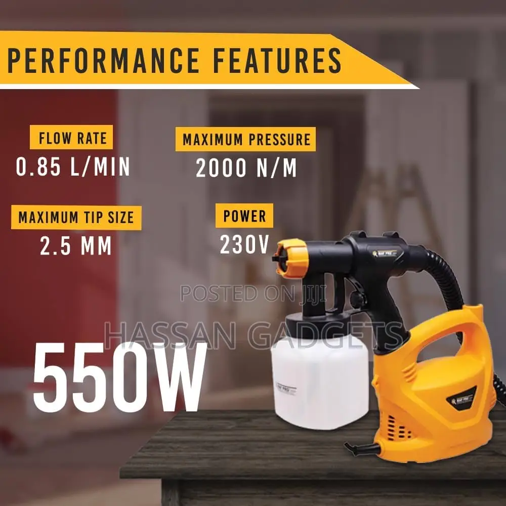 Electric Paint Maf Pro Msg- 550w Spray Gun Painting Machine