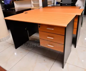 Office Table Black and Brown Color