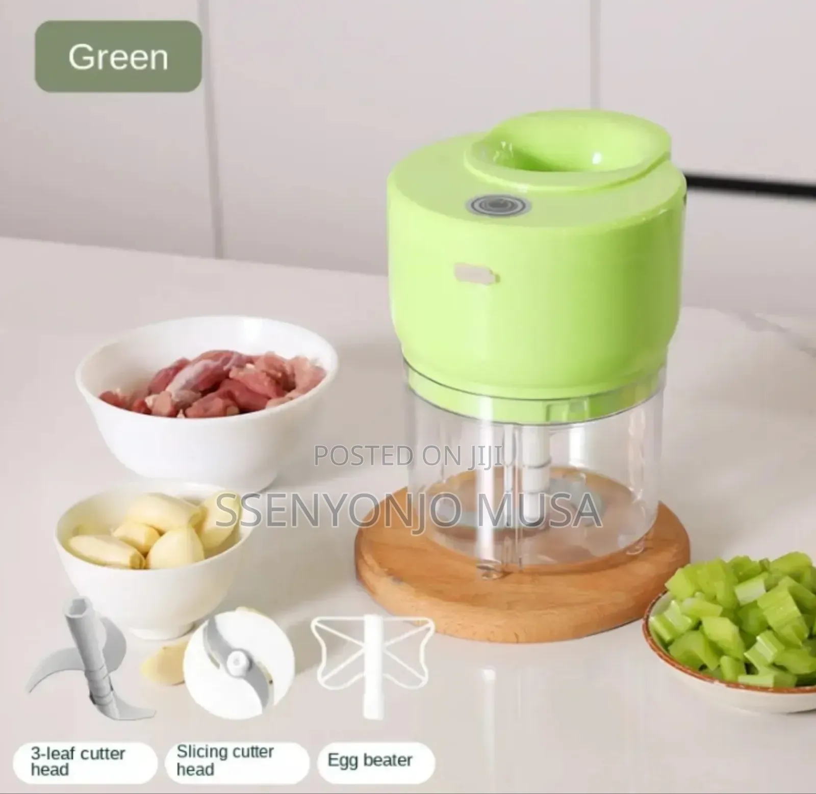 Rechargeable Mini Meat Grinder Vegetable Chopper Food Processor