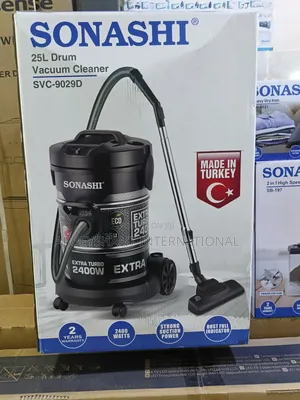 Sonashi SVC-9029d Drum Vacuum Cleaner.