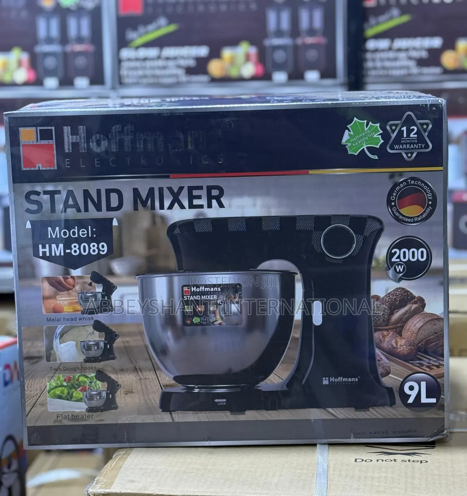 Hoffmans Electronics Stand Mixer, Model Hm-8089.