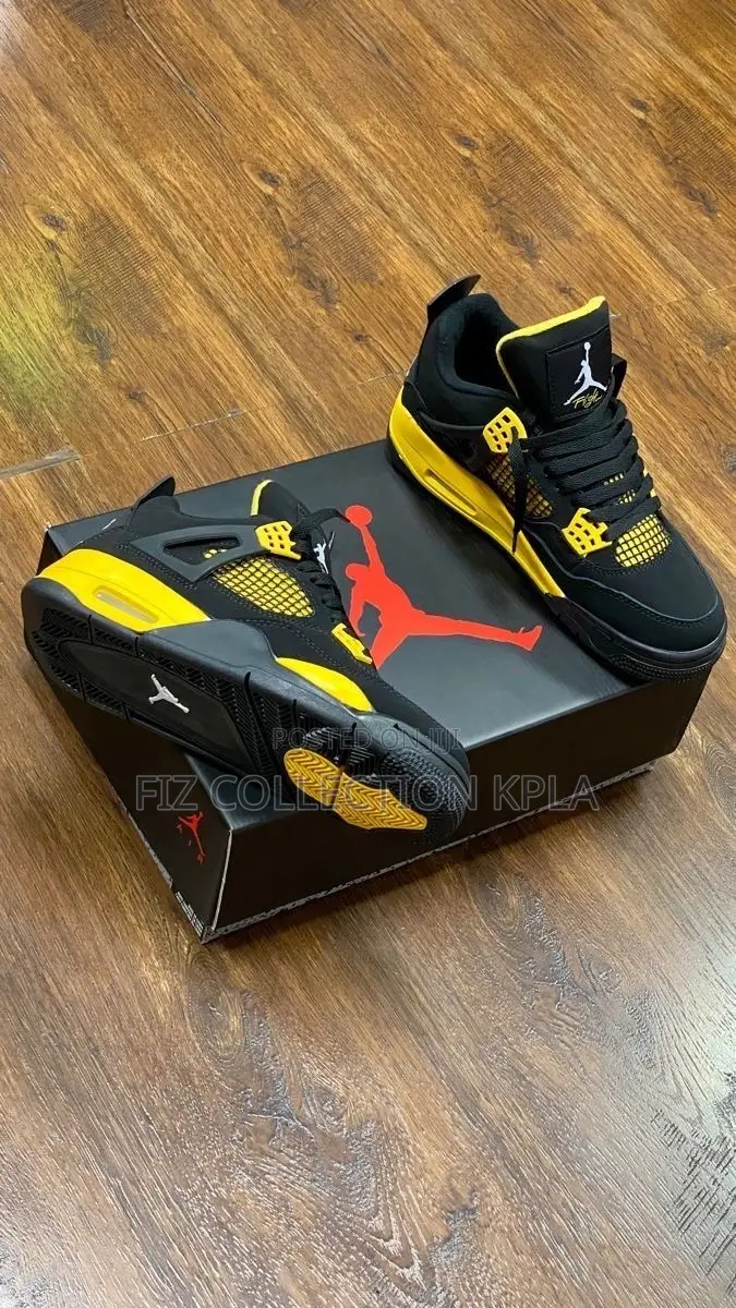 Jordan 4 Yellow Thunder