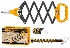 Ingco 32 Inch Folding Hand Riveter, Model Hfor321.