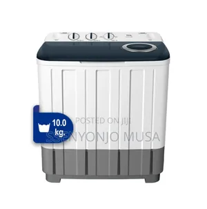 TCL 10kg Twin Tub Semi-Automatic Washing Machine – Top Load, Shower-