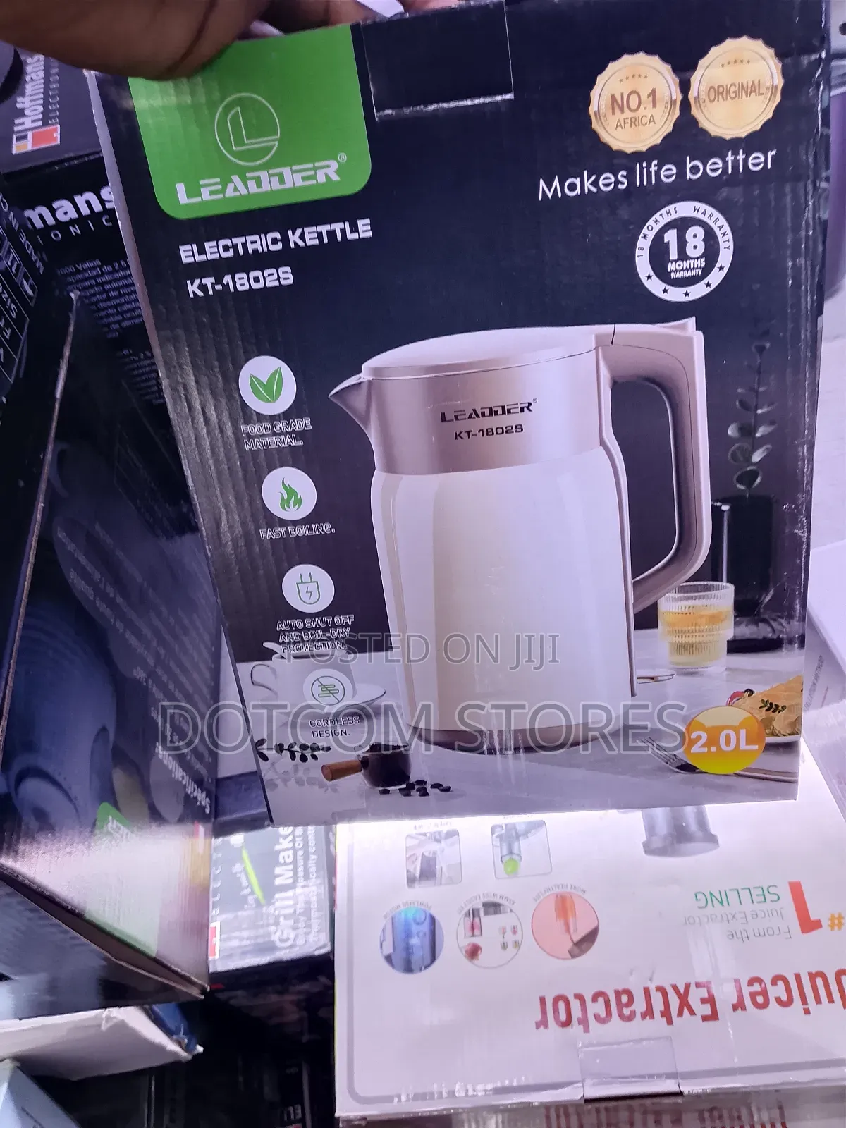 Leadder 2litres Kt-18025 Electric Kettle.