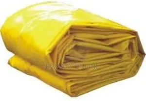 (11mx 11m),Tarpaulin Sheet Waterproof Heavy Duty Yellow, Orange, Zebra