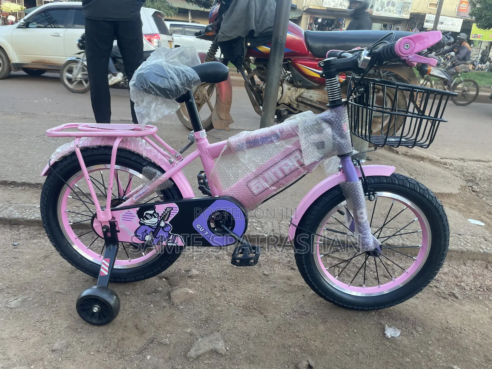 Pink Size 16 Bike