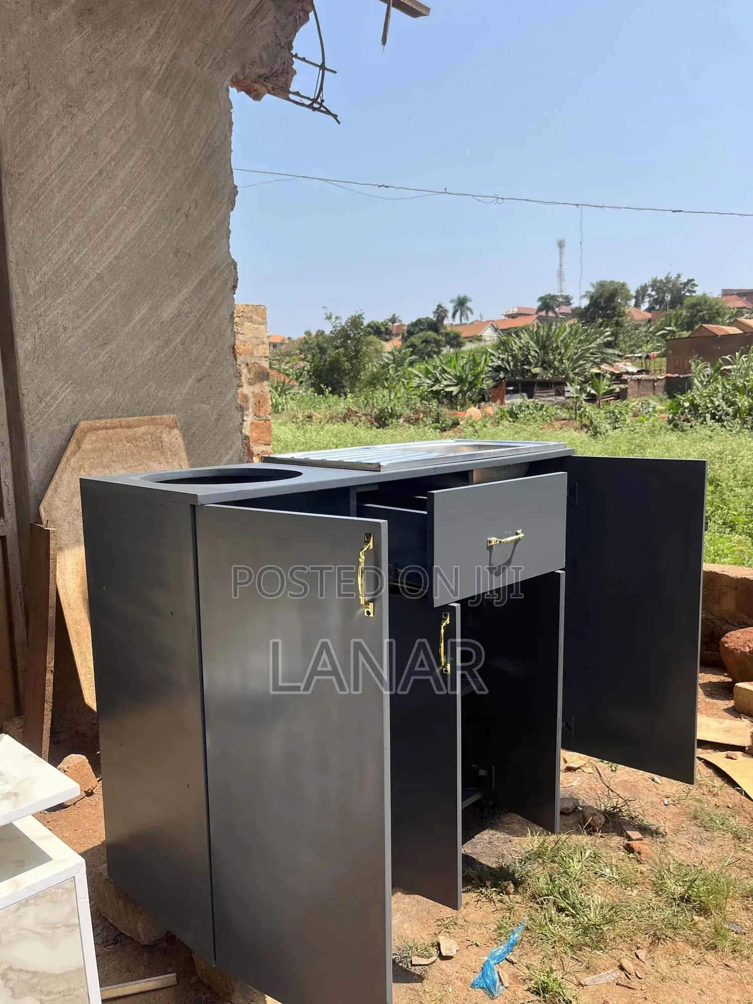 Gas’S and Sink Cabinet