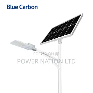 600w Interstellar Warrior Blue Carbon Sword Solar Street Light