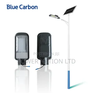 600w Interstellar Warrior Blue Carbon Grain Solar Street Light