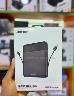 Green Lion Ultra Thin 120w 20000mah Power Bank.