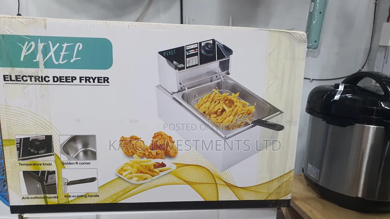 Pixel Single Electric Deep Fryer Px- Yf82