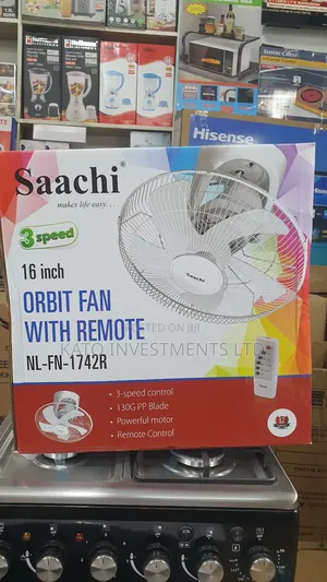 Saachi Orbit - Ceiling Fan With Remote 16 Inch