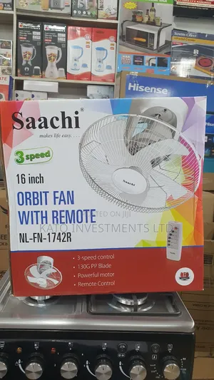 Saachi Orbit - Ceiling Fan With Remote 16 Inch