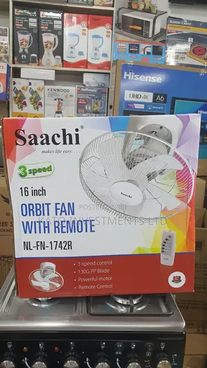 Saachi Orbit - Ceiling Fan With Remote 16 Inch