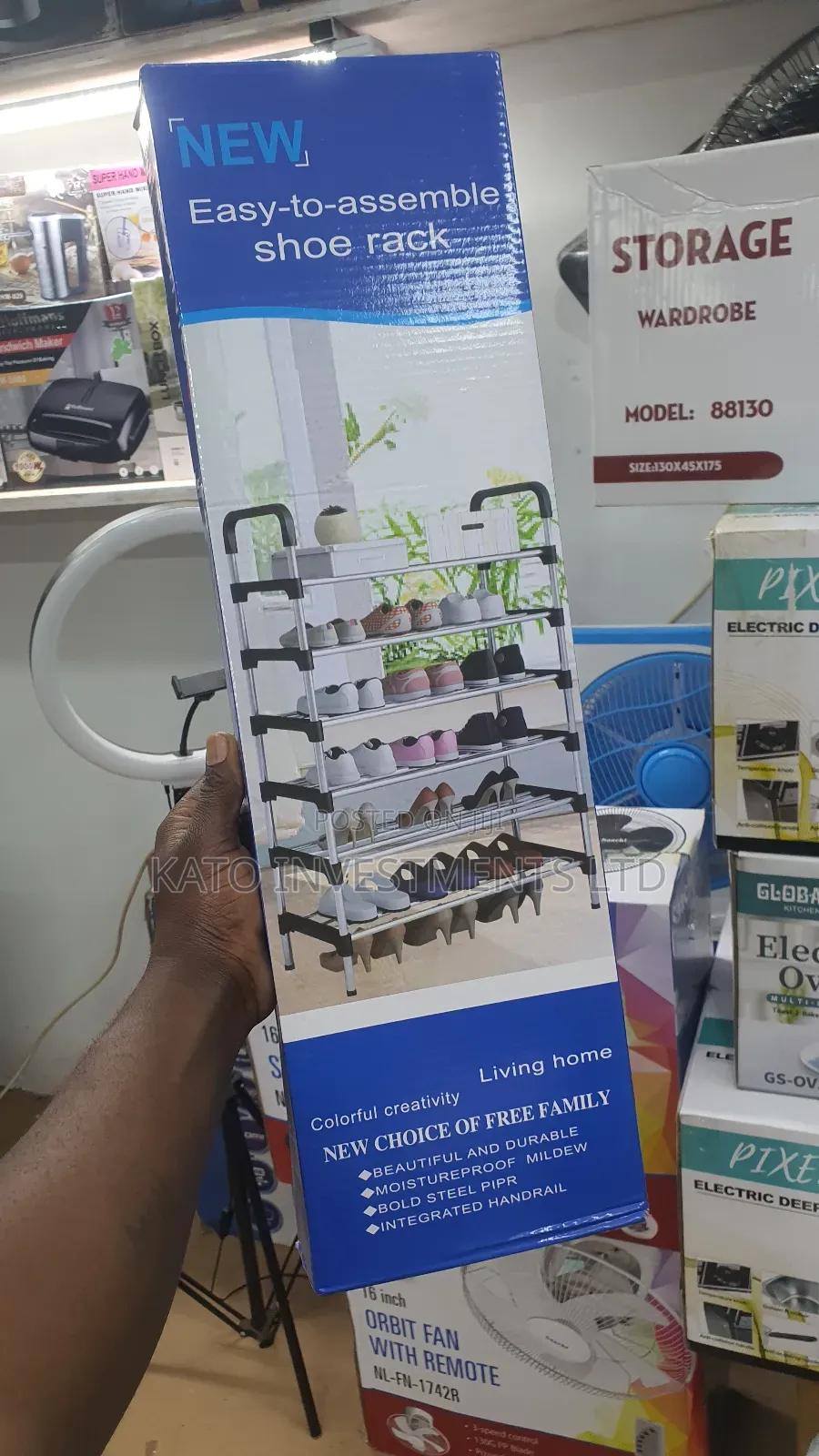 6 Tier Shoe Rack Self Holder