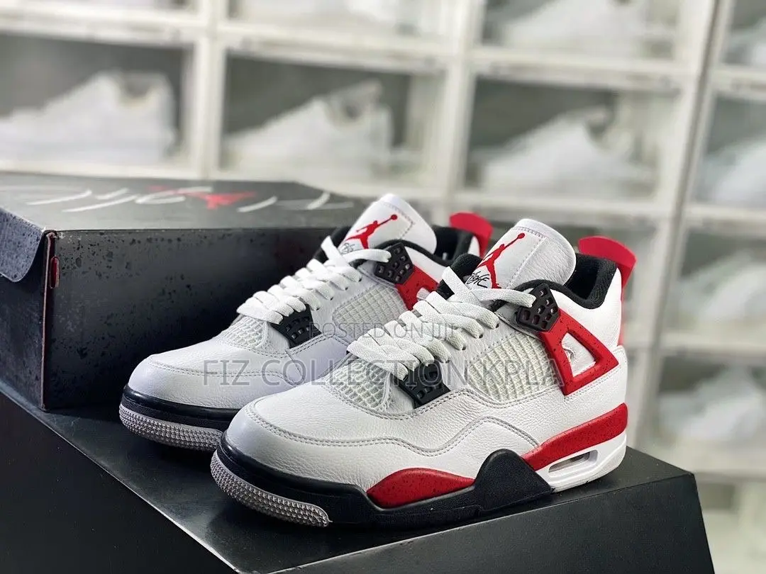 Jordan 4 Red Cement