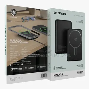 Power Bank Green Lion Malaga 5000mah Power Bank.