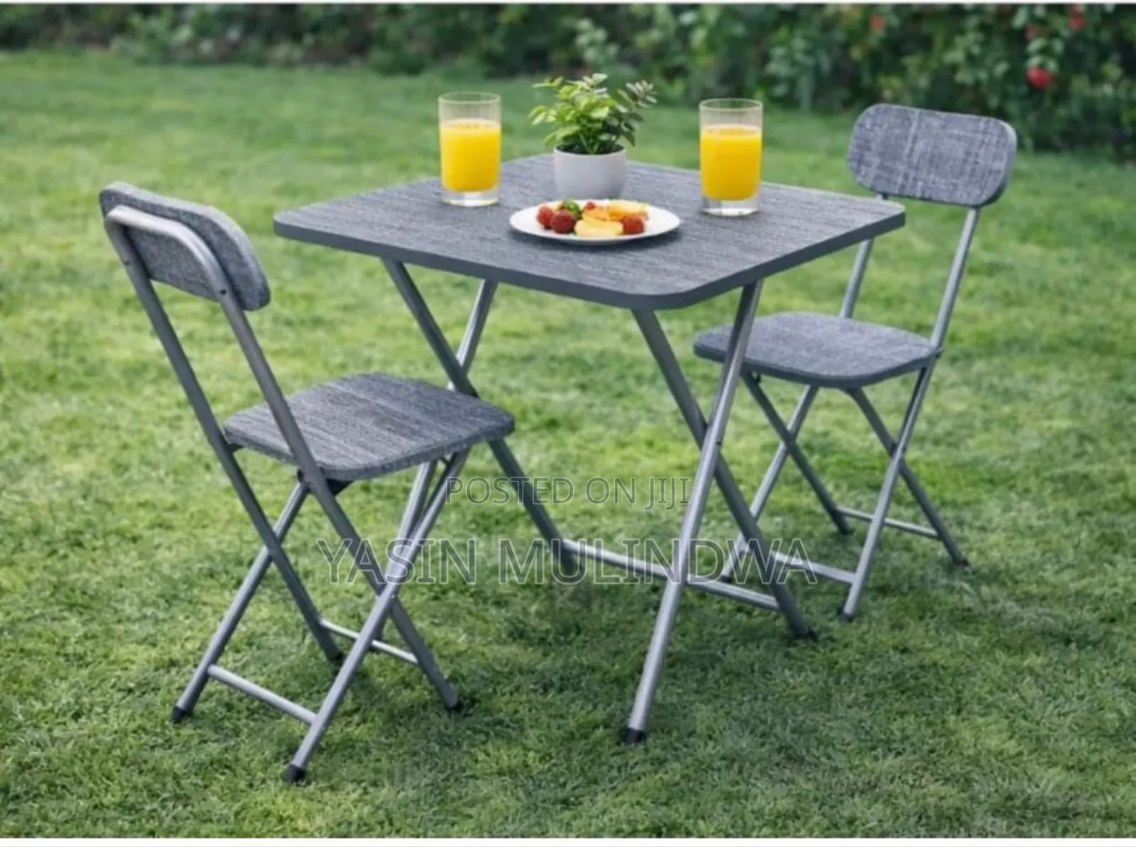 Foldable Table and Chairs.