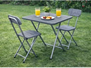 Foldable Table and Chairs.