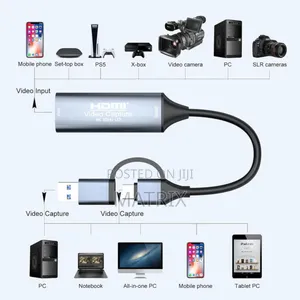 Usb 3.0 Hdmi Video Capture Card – Usb/Type-C Game Capture