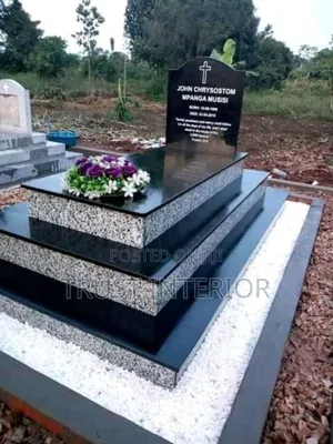 Granite Grave Well Installed