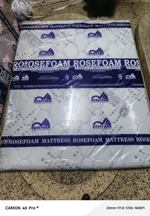 Quality Topper Mattress 4x6 in 2 Inche. Rosefoam High Density