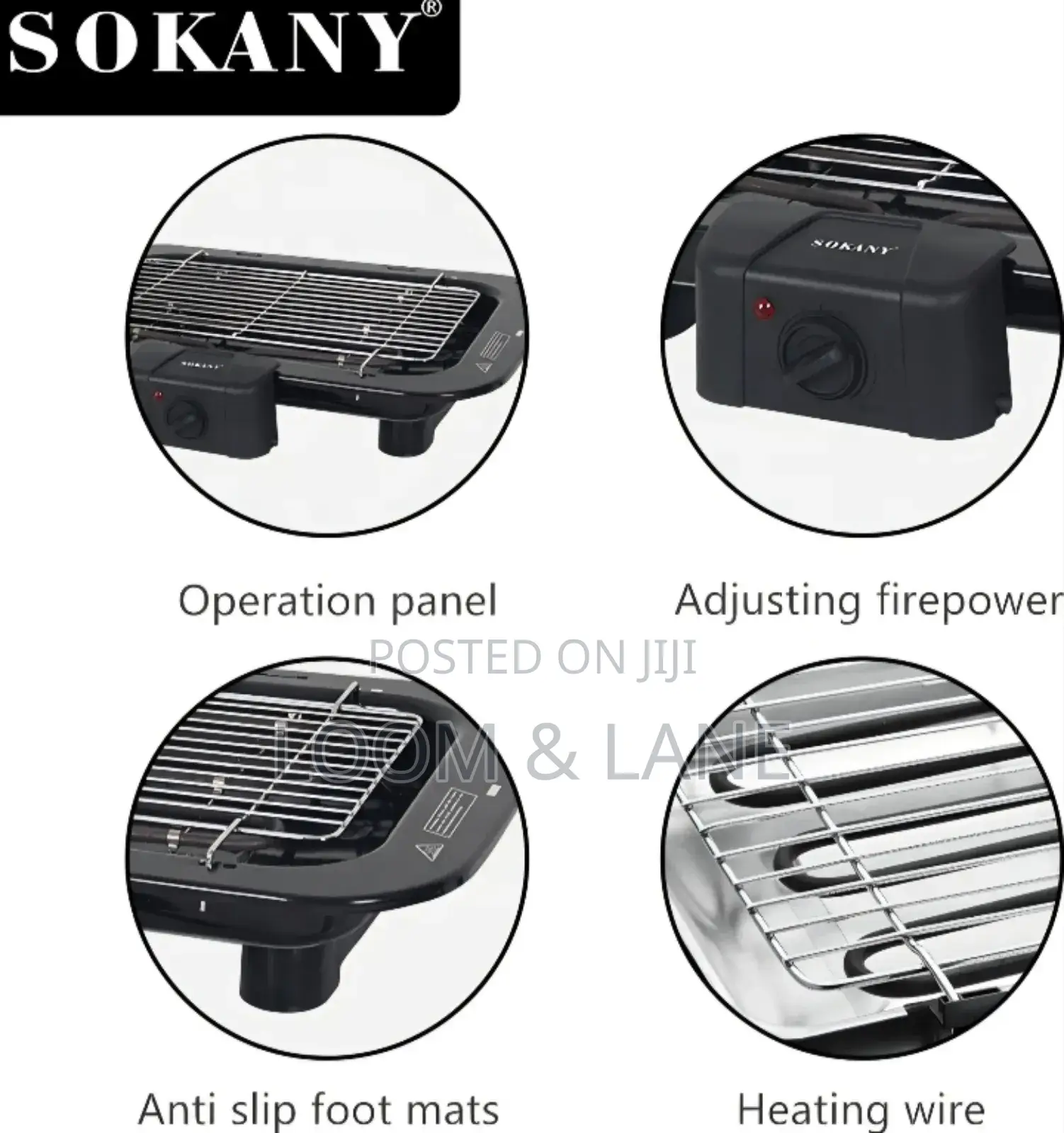 Sokany Electric Barbecue Grill