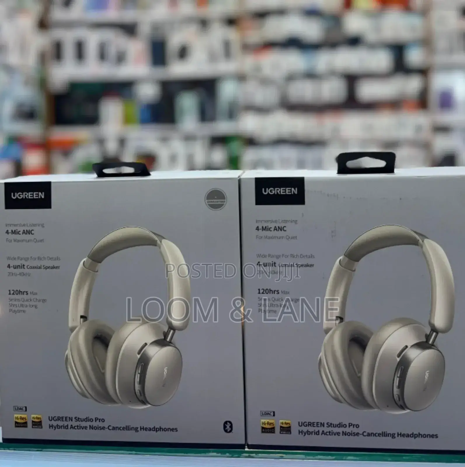 Ugreen Studio Pro Hybrid Active Noise-Cancelling Headphones