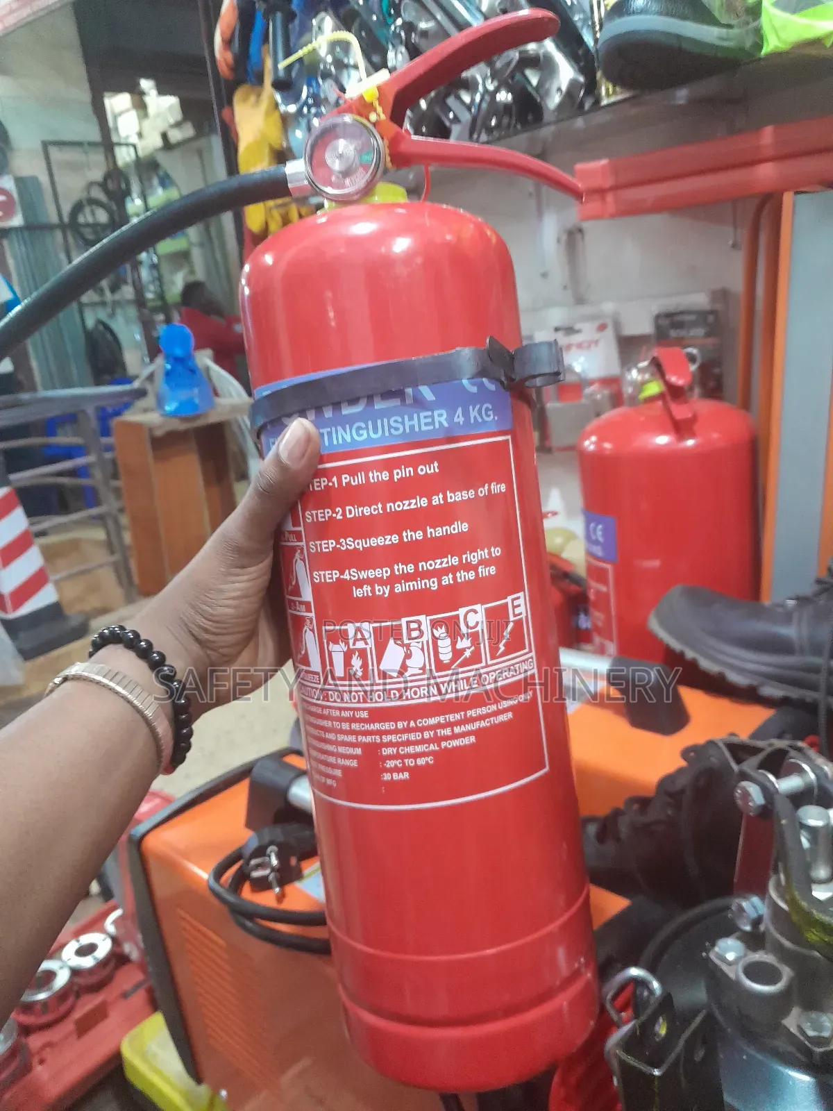 Fire Extinguisher 4kgs