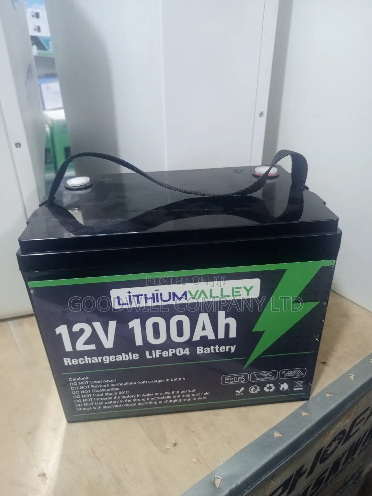 100ah 12.8v Lithium Valley Lithium Iron Phosphate Battery