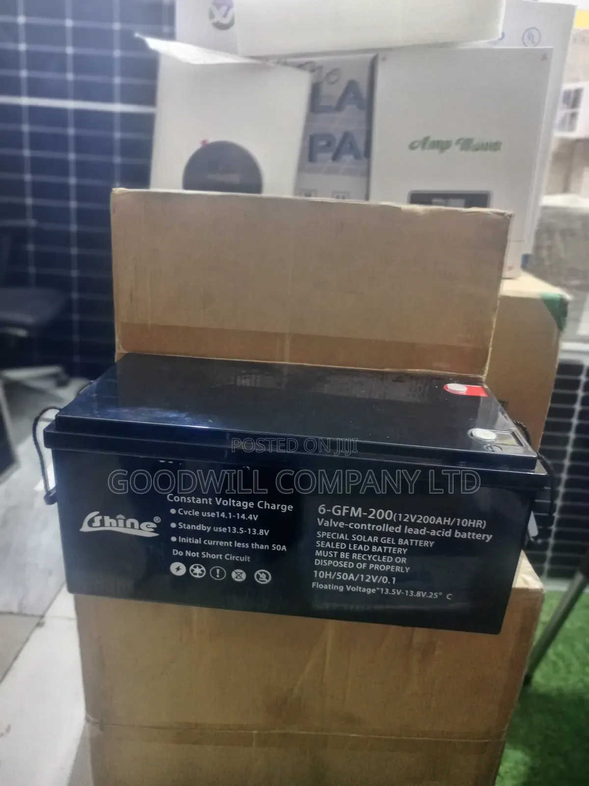 200ah 12v Shine Gel Battery