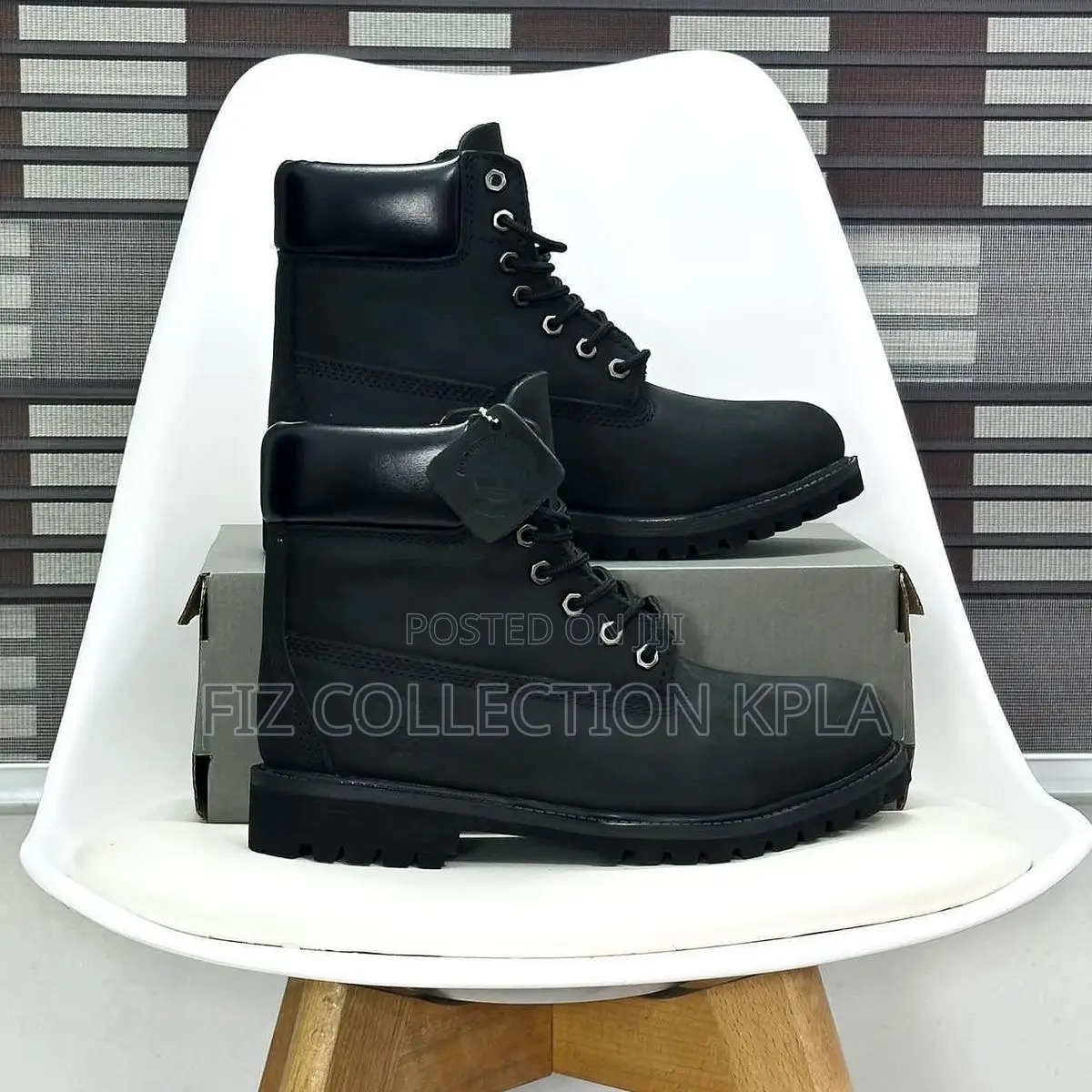 Timberland Black Boot