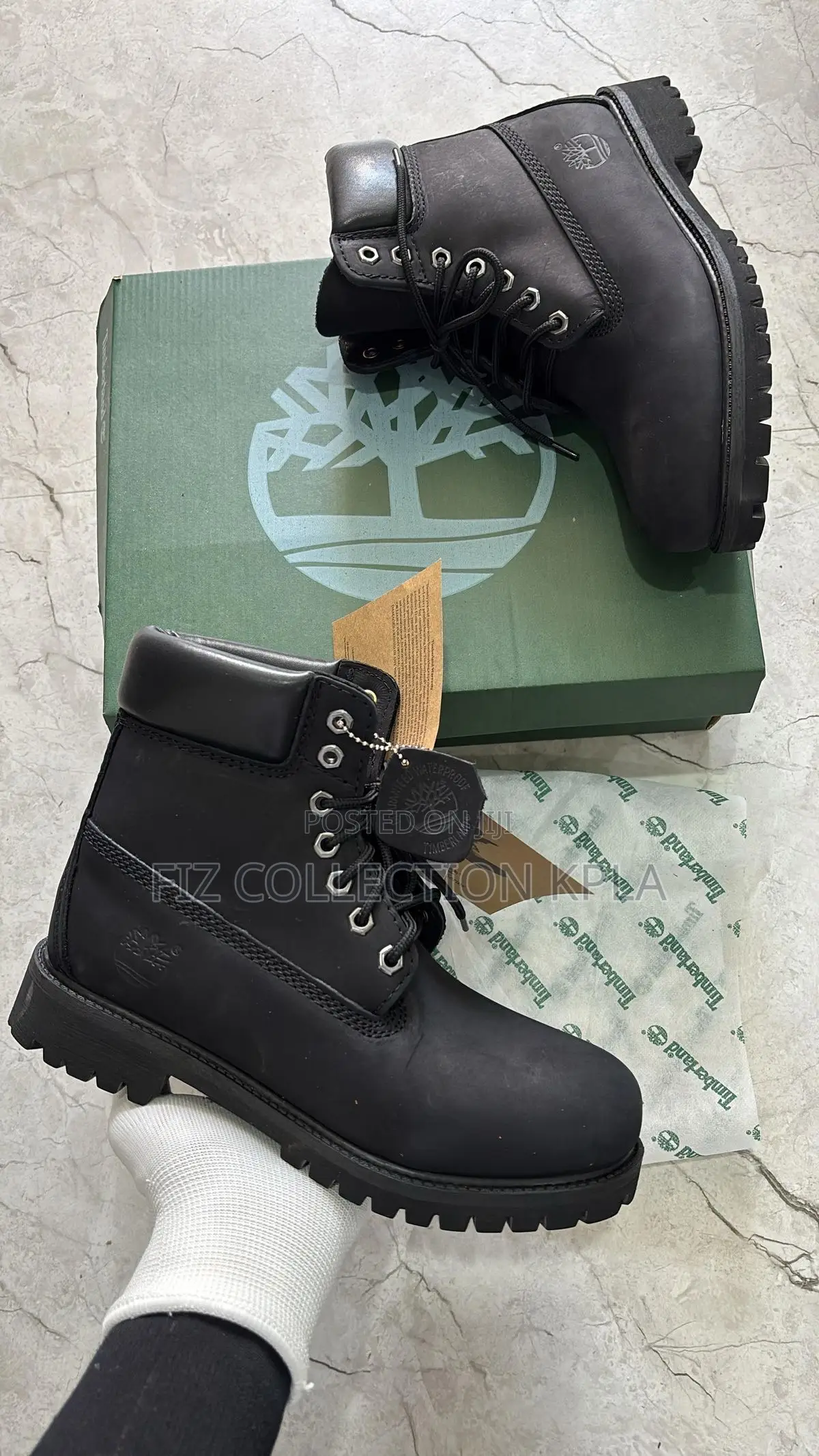 Timberland Black Boot